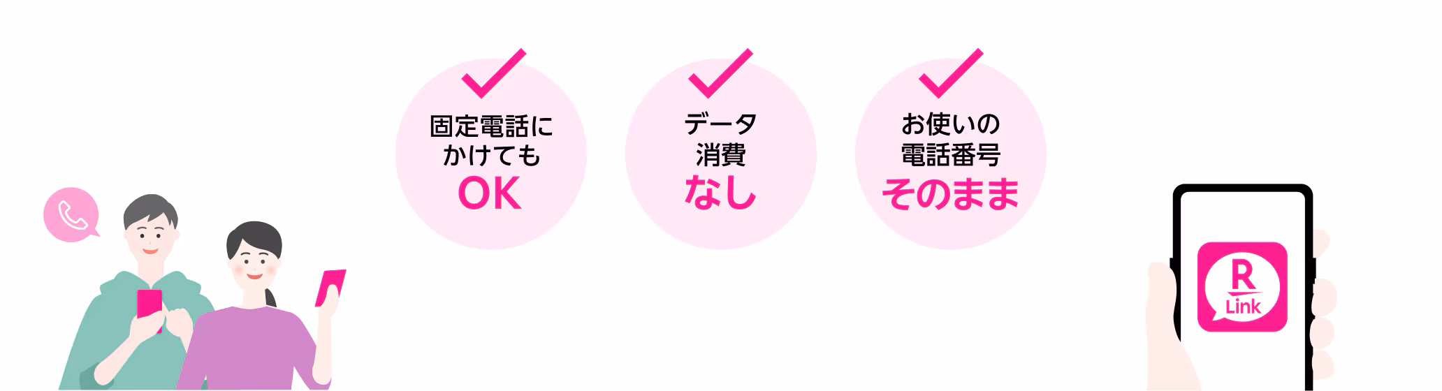 Rakuten Link App banner